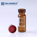 1.5ml laboratory tubular glass 12*32mm autosampler vial with patch